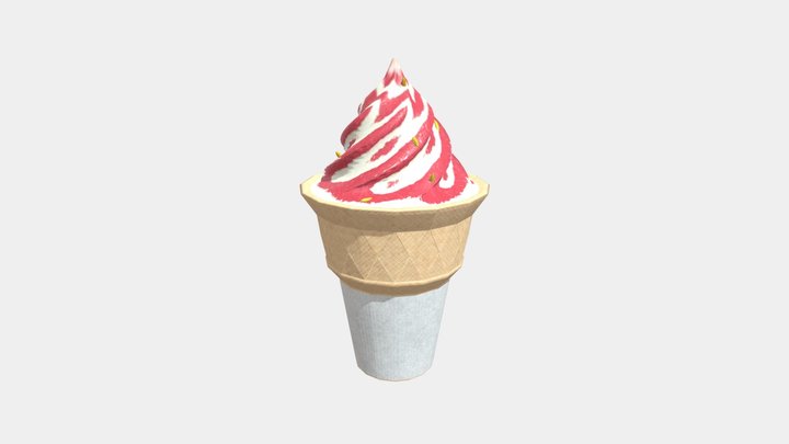 Ice cream 3D Model