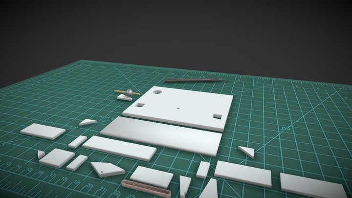 Lever/Knob Selector 3D Model