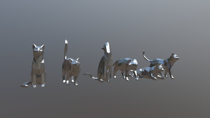 Low poly animals - A 3D model collection by oliaovi - Sketchfab