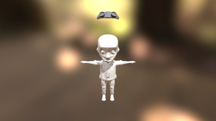 SteamPunk kid 3D Model