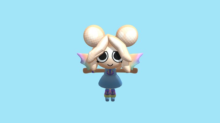 Oceanic Princess Lani (Dandy’s World OC Skin) 3D Model