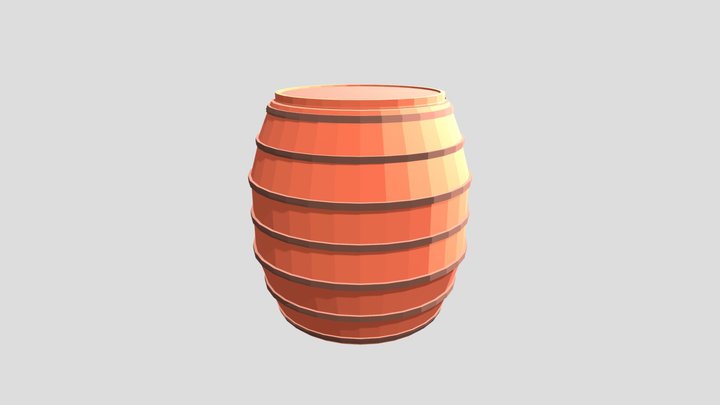 Barrel 3D Model