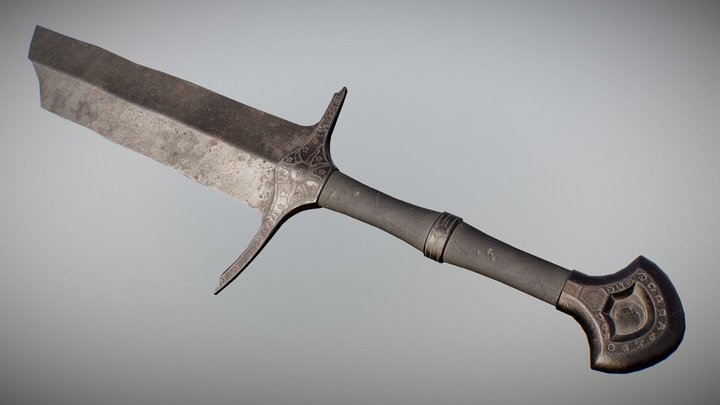 Withered Blade 3D Model