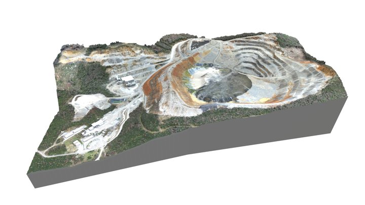 Quarry Model /Zonguldak/ 2018 3D Model