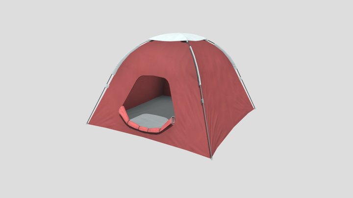 Modern Tent 3D Model