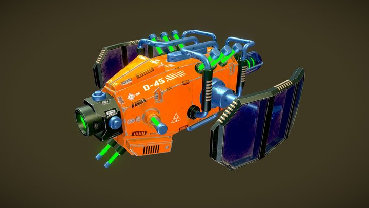 SP Dron 3D Model
