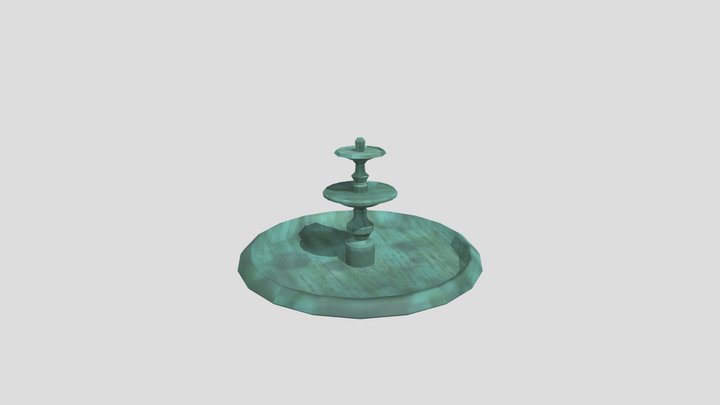 Fountain Model 3D Model