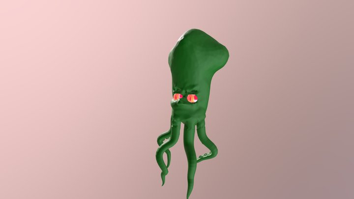 January Sculpt(19- Lovecraftian) 3D Model