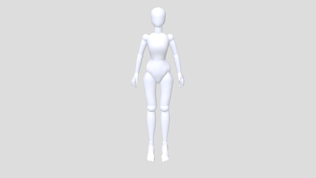 Low res drawing figure