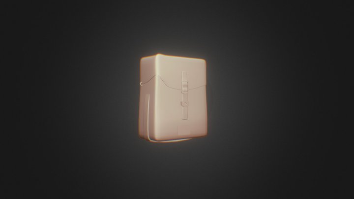Stylized Bag 3D Model