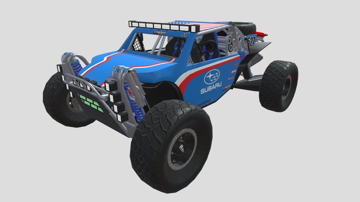 Subaru Crosstrek Desert Racer 3D Model
