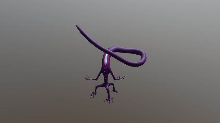 The crawling chaos 3D Model