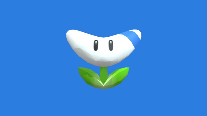 Super Mario - Boomerang Flower – Modèle 3D gratuit STL