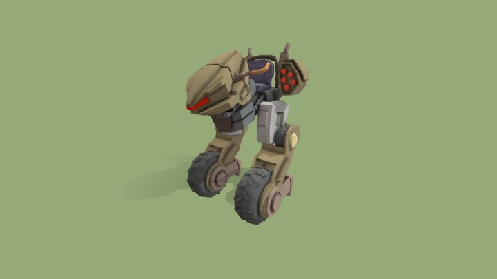 Folding Chariot Mech