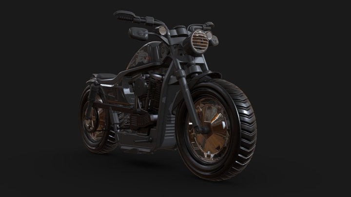 Harley custom bike v1.2