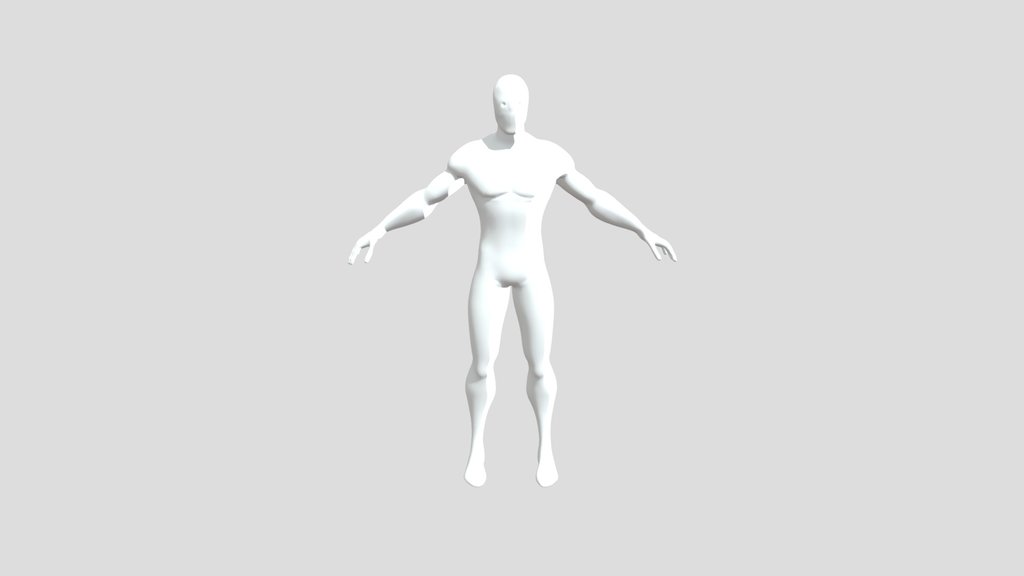 Realistic Human Body 3D Model