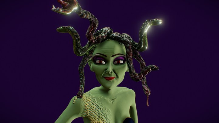 Medusa del siglo XX 3D Model