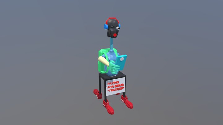 Paying For Being Tracked 3D Model