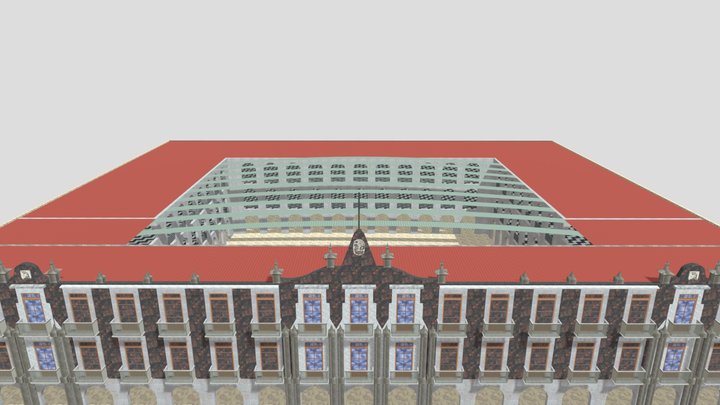 PALACIO DE GOBIERNO DE ESTADO DE MEXICO 3D Model