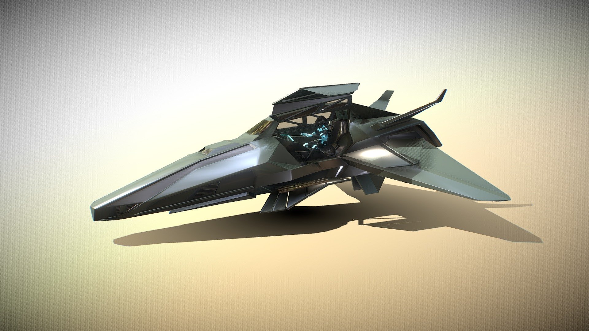 Fighter Jet - Download Free 3D Model By VertaScan [764f2b8] - Sketchfab