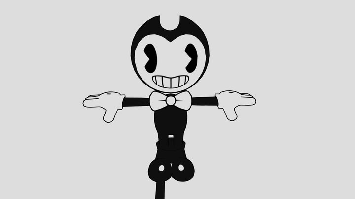 Toon Bendy 3D Model