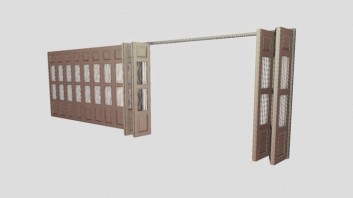 folding door 3D Model