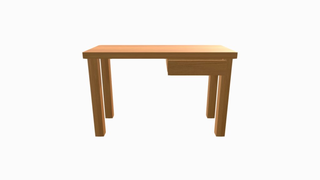 Make Up Desk - 3d Model By Drafter Furniture (@fatin93) [7650005 