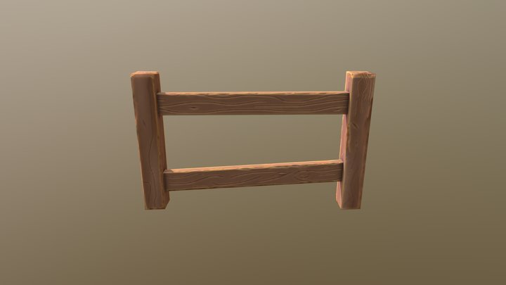 Fence-low 3D Model