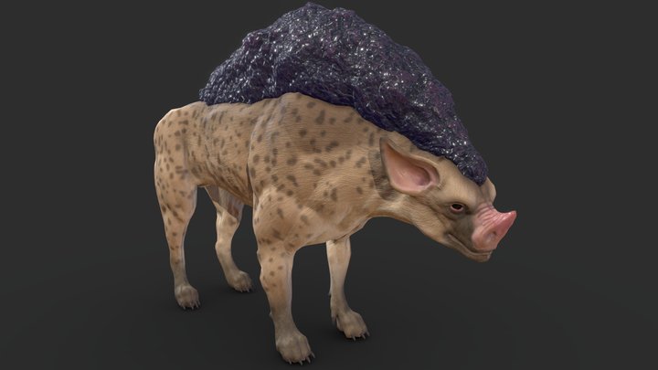 Cave Mutt Asset: Week 4 3D Model