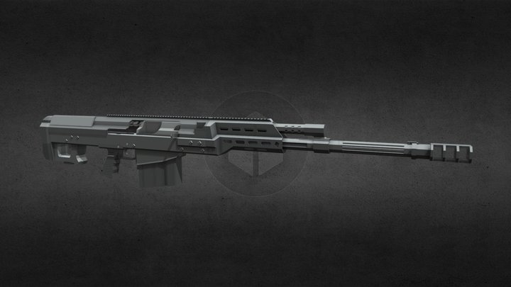 AK-50 3D Model