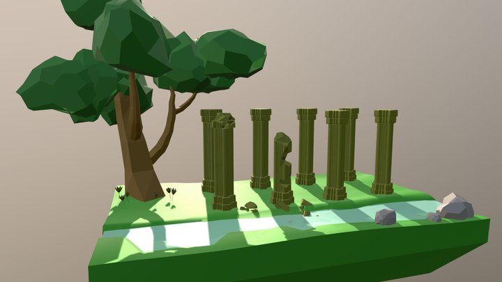 Island 3D Model