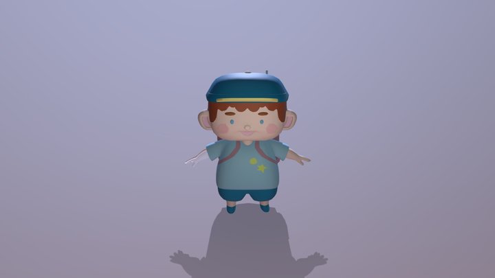 Boy model 3D Model