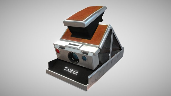 Polaroid SX-70 3D Model
