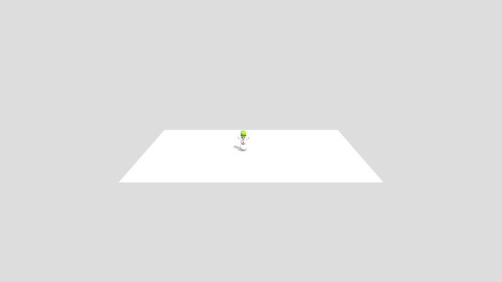 Ice Man 3D Model