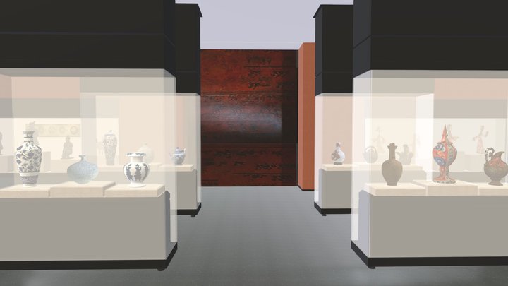 非遗展厅2.0 3D Model