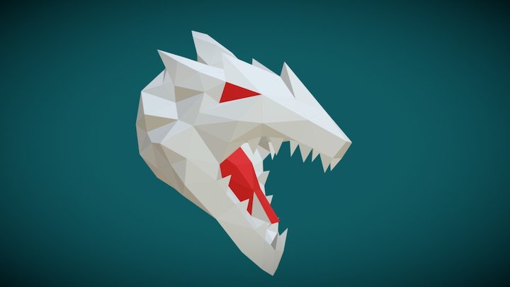 Polimind | Dragon Head 3D Model