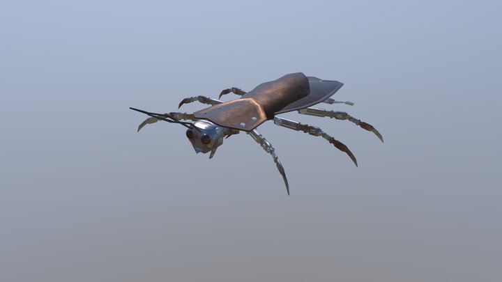 Barata mecânica 3D Model