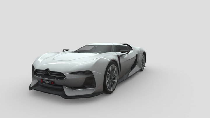 GT by Citroen 3D Model