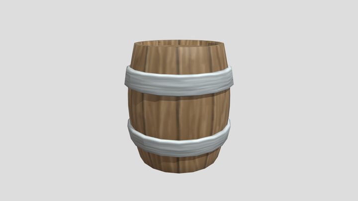 Barrel 3D Model