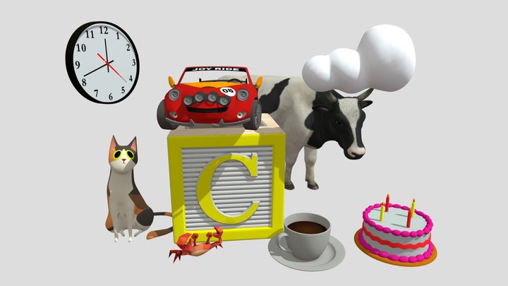 C is for... 3D Model