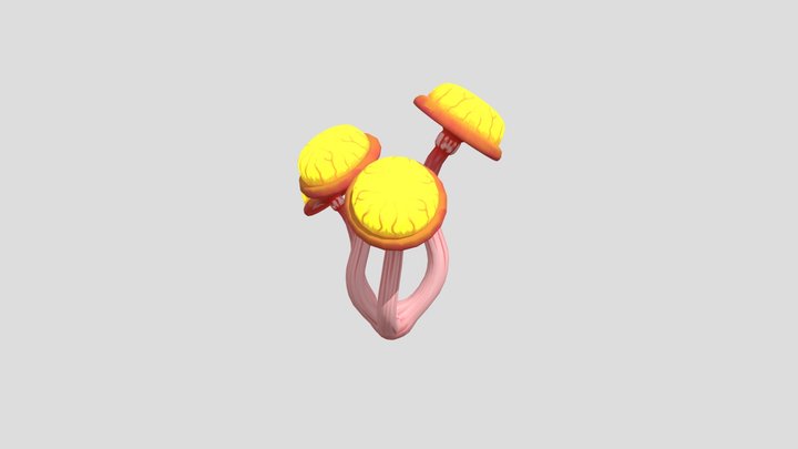 GlowShroomColony_fbx 3D Model
