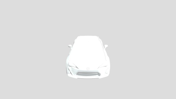 GT86 Rocket Bunny 3D Model