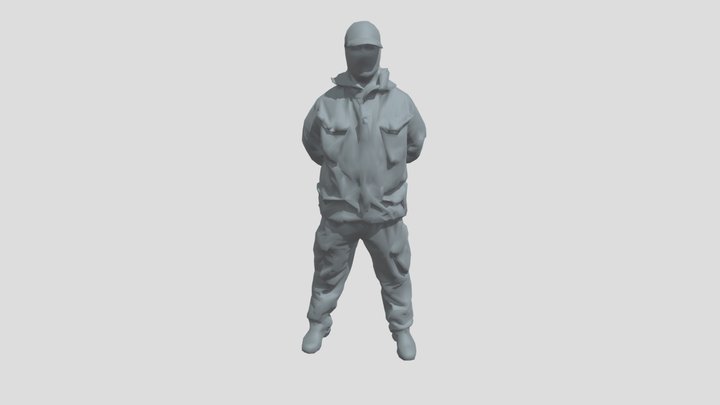 Lowpoly People Swat Soldier