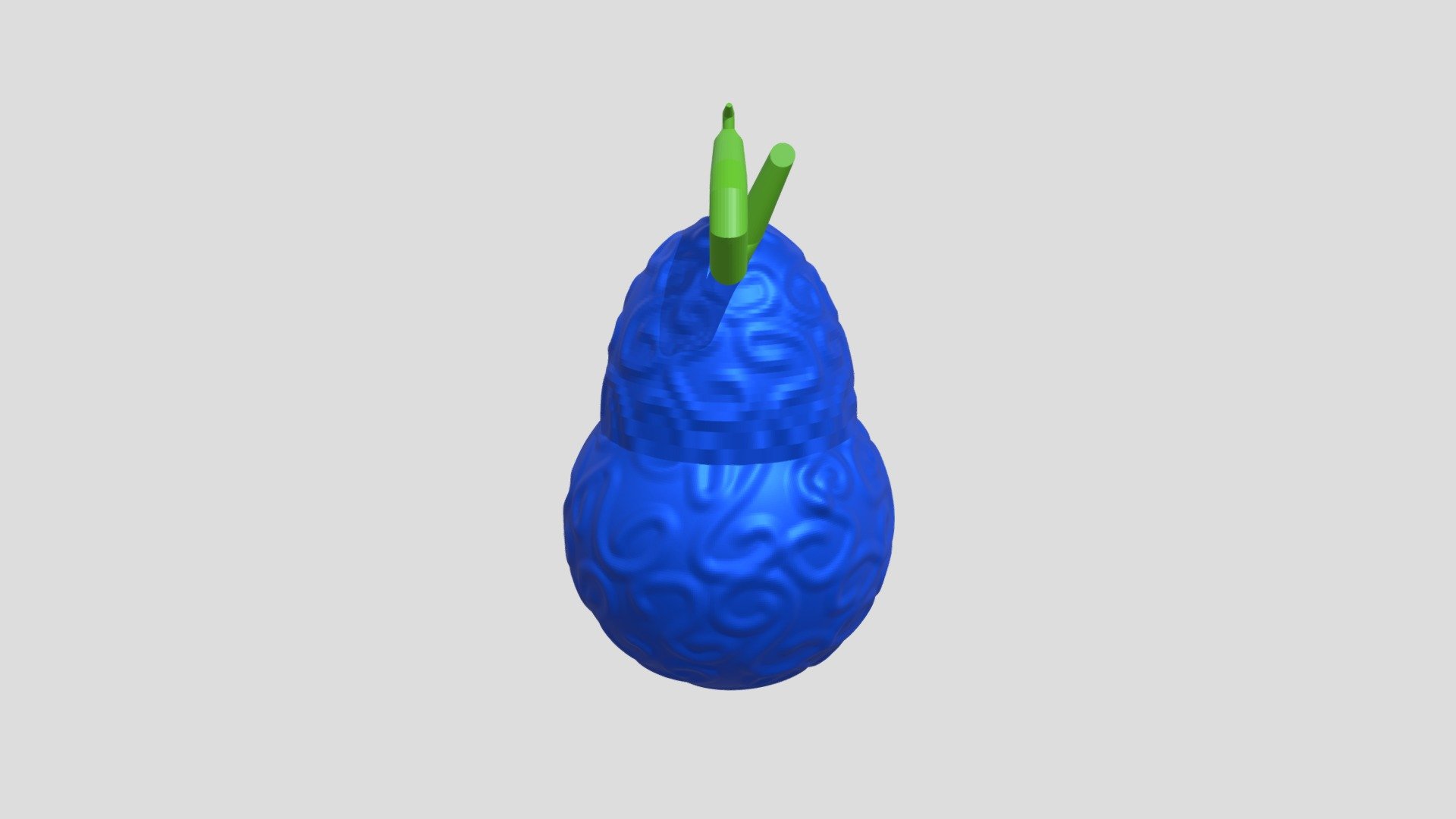 GURA GURA NO MI - ONE PIECE DEVIL FRUIT 3D model 3D printable