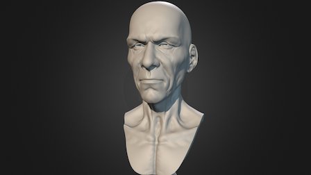 WIP old man 3D Model