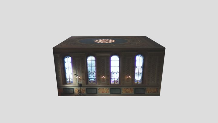 Ichenhausen- Ehemalige Synagoge OBJ 3D Model