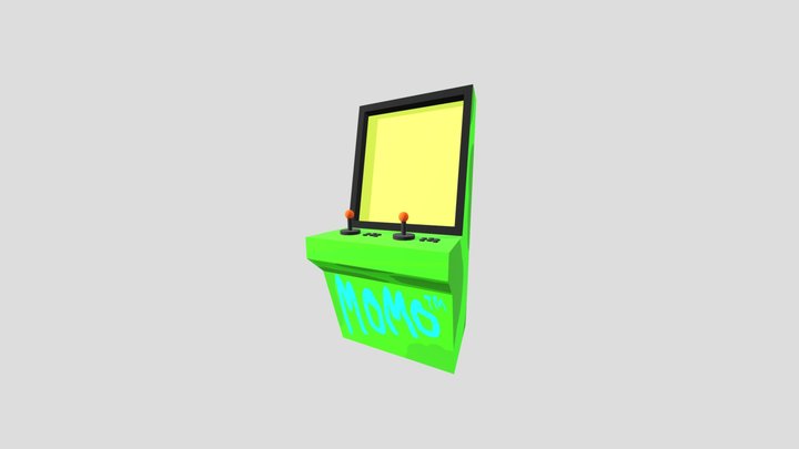 Arcadekast 3D Model