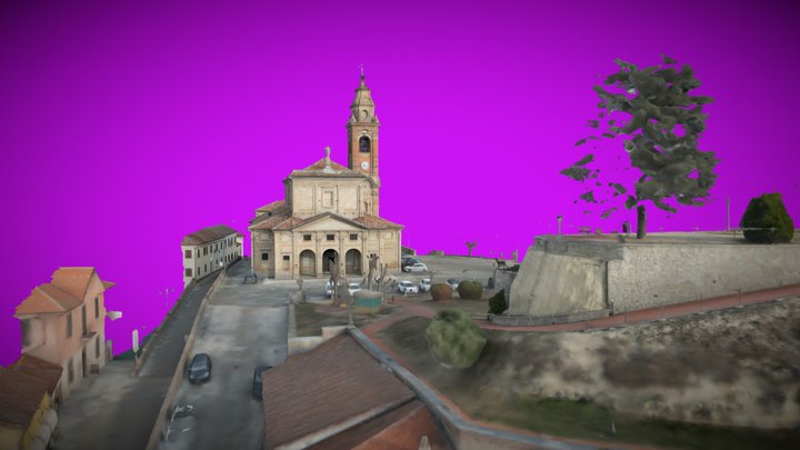 Parish Church of San Giovanni Battista 3D Model