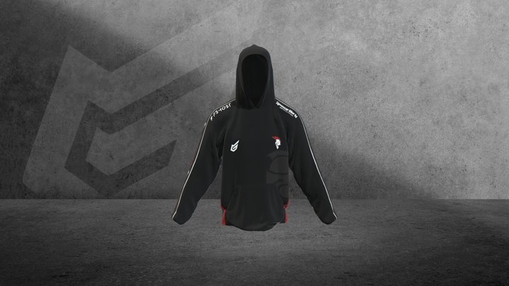 XI ESPORT - Hoodie 3D Model