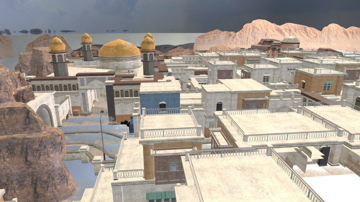 Desert_City 3D Model